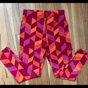 NWOT Gudrun Sjöden Harlequin Leggings, Size M